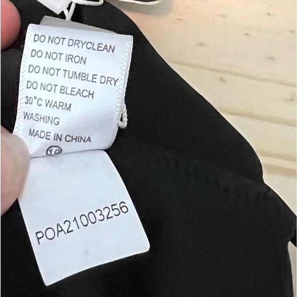 Aqua Eve Black Swimsuit - Picture 9 of 9